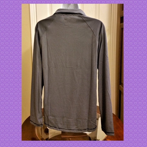 UA Microstripe Long Sleeve Shirt - Picture 2 of 3